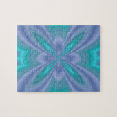 Blue Butterflies Abstract Legpuzzel (Horizontaal)