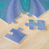 Blue Butterflies Abstract Legpuzzel (Zijkant)