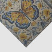  Blue Butterflies Decoupage Tissue Paper Tissuepapier (Detail)