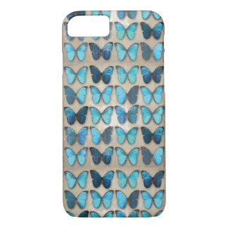  Blue Butterflies iPhone 7 Hoesje