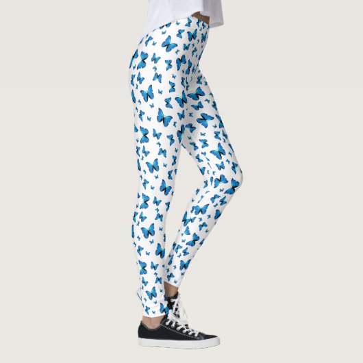 Blue butterflips leggings (Rechts)