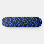 Blue butterflips persoonlijk skateboard (Horizontaal)