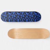 Blue butterflips persoonlijk skateboard (Horizontaal)