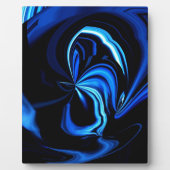 Blue Butterfly Abstract Fotoplaat (Voorkant)