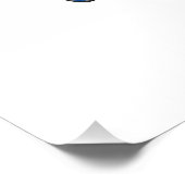Blue Butterfly Art Perfect Poster (Hoek)