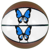 Blue Butterfly Basketball Basketbal (Voorkant)