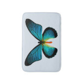 Blue Butterfly Bath Mat (Voorkant Verticaal)