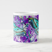 Blue Butterfly Cup Grote Koffiekop (Voorkant)