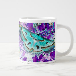 Blue Butterfly Cup Grote Koffiekop