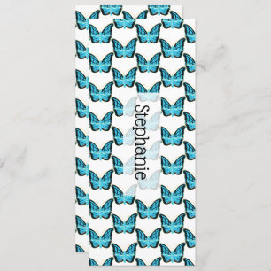 Blue Butterfly Design Bladwijzer