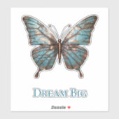Blue Butterfly Dream, Sticker (Vel)