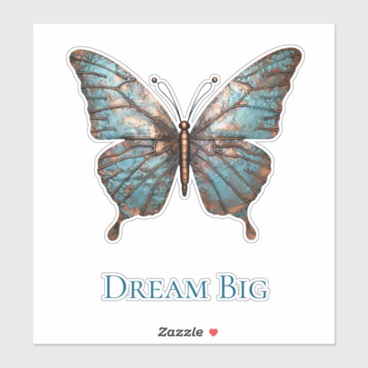 Blue Butterfly Dream, Sticker (Vel)