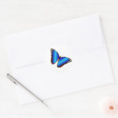 Blue Butterfly Envelope Seals Stickers (Envelop)