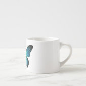 Blue Butterfly Espresso Mok (Rechts)