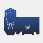 Blue Butterfly Favoriet Box Bedankdoosjes (Uitgevouwen)