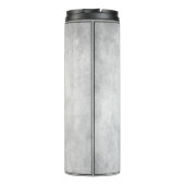 Blue Butterfly Floral Personalized Thermal Tumbler Thermosbeker (Achterkant)