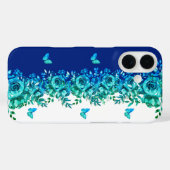 Blue Butterfly Garden telefoonhoesje Case-Mate iPhone Case (Achterkant (horizontaal))