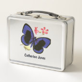 Blue Butterfly Gepersonaliseerde Kinder Wetenschap (Voorkant)