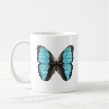 Blue Butterfly Insect Art Natuur Lover