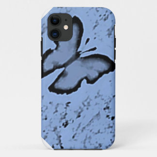 Blue Butterfly iPhone 5 Hoesje