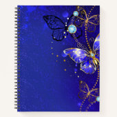Blue Butterfly Journal-laptopcode Notitieboek (Voorkant)