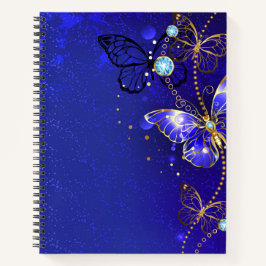 Blue Butterfly Journal-laptopcode Notitieboek