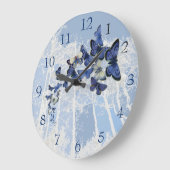 Blue Butterfly kaleidoscope flight Grote Klok (Hoek)