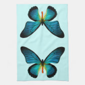 Blue Butterfly Kitchen Towel Theedoek (Verticaal)