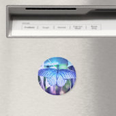 Blue Butterfly Magnet (Insitu (Vaatwasser))