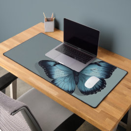 Blue Butterfly Mousepad sierlijk en elegant Bureaumat