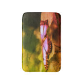 Blue Butterfly Natuur Abstract Badmat (Voorkant Verticaal)