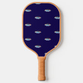 Blue Butterfly Pickleball Paddle (Voorkant)