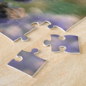 Blue Butterfly Puzzle Legpuzzel (Zijkant)