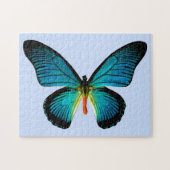 Blue Butterfly Puzzle Legpuzzel (Horizontaal)