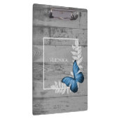 Blue Butterfly Rustic-klembord Klembord (Rechts)