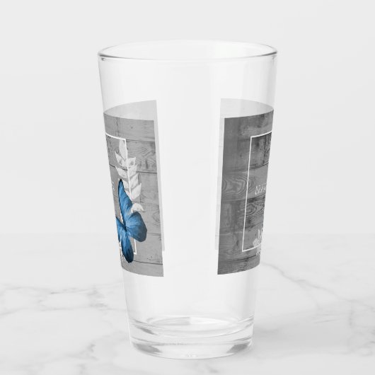 Blue Butterfly Rustic, speciaal glas (Rechts)