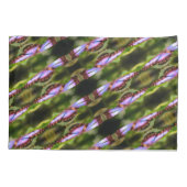 Blue Butterfly sluit Natuur Pattern op Kussensloop (Achterkant)