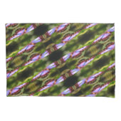 Blue Butterfly sluit Natuur Pattern op Kussensloop (Voorkant)