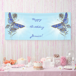 Blue Butterfly Spandoek