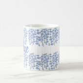 Blue Butterfly Swarm Custom Koffiemok (Center)