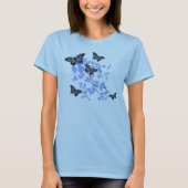 Blue Butterfly T-Shirt (Voorkant)