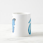 Blue Butterfly Tea Mok (Center)