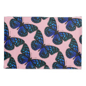 Blue Butterfly Thunder_Cove Kussensloop (Achterkant)