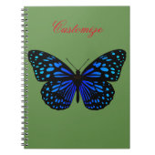 Blue Butterfly Thunder_Cove Notitieboek (Voorkant)