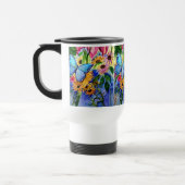 Blue Butterfly Travel Mug Reisbeker (Links)