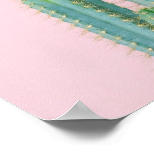 Blue Cactus Trio Poster (Hoek)