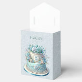 Blue Cake Bloemen Favoriet Box Bedankdoosjes (Geopend)