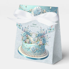 Blue Cake Bloemen Favoriet Box Bedankdoosjes