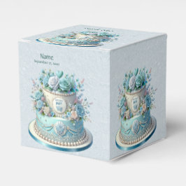 Blue Cake Bloemen Favoriet Box Bedankdoosjes