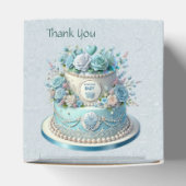 Blue Cake Bloemen Favoriet Box Bedankdoosjes (Bovenkant)